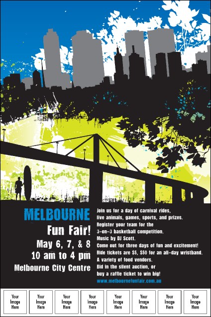 Melbourne Image Poster Product Front