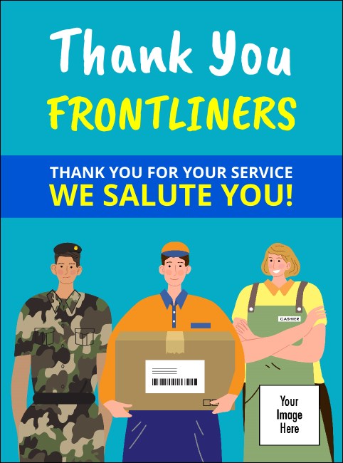 Thank You Frontliners Flyer Product Front
