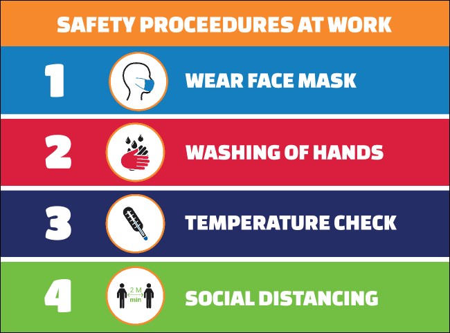 Safety at work Flyer Product Front