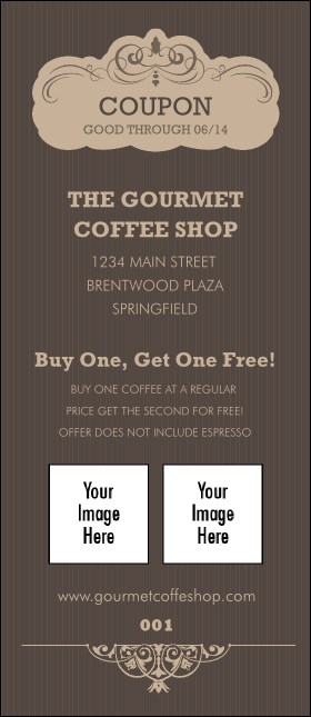 Coffee Coupon Product Front