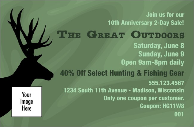 Great Outdoors Coupon Product Front