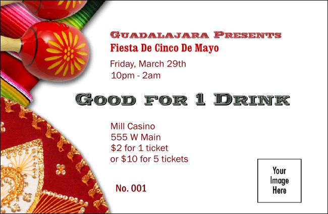 Fiesta Drink Ticket