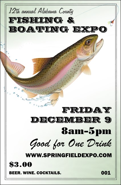 Fishing and Boating Expo Drink Ticket