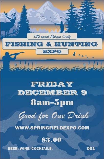 Fishing and Hunting Expo Drink Ticket