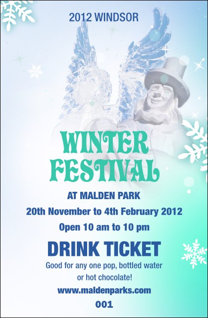 Winter Festival Drink Ticket