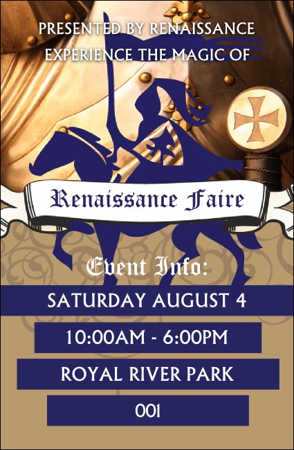 Renaissance Faire Armor Drink Ticket