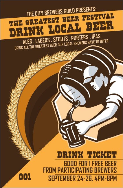 Beer Festival - Artisan Drink Ticket