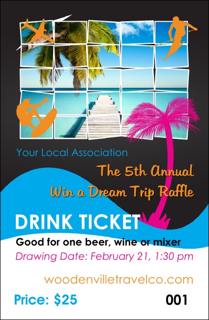 Win a Vacation Drink Ticket