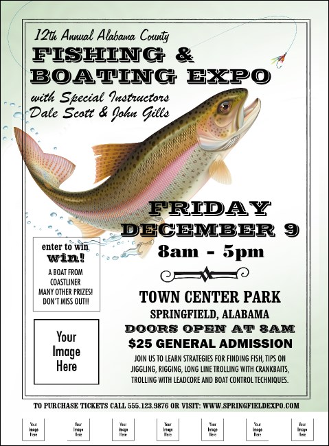 Fishing and Boating Expo Flyer
