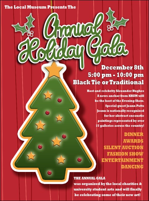 Holiday Tree Flyer