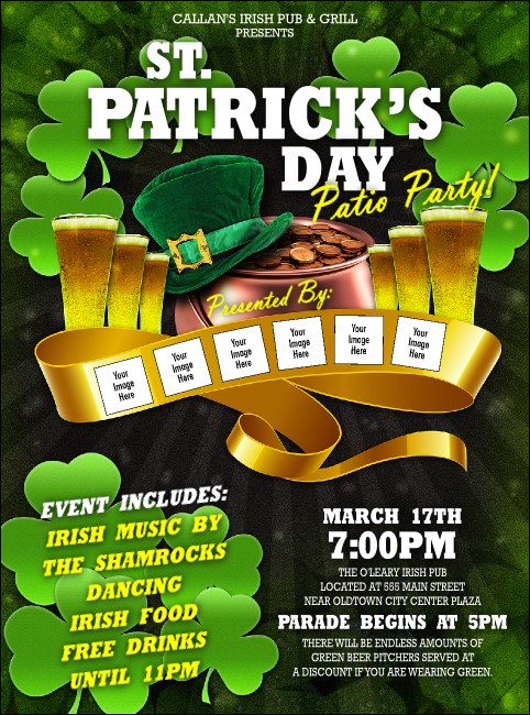 St. Patrick's Day Party Flyer