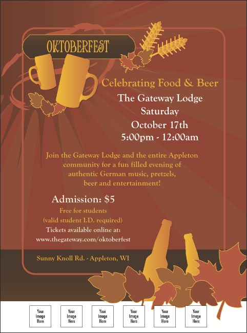 Oktoberfest Red Flyer Product Front