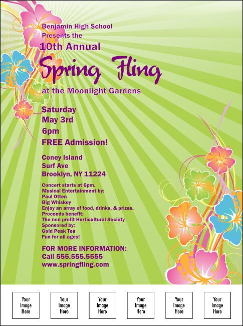 Spring Fling Flyer