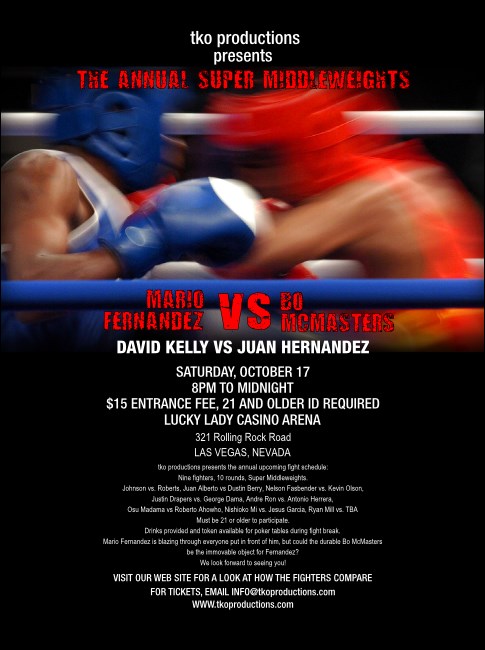 Boxing Flyer