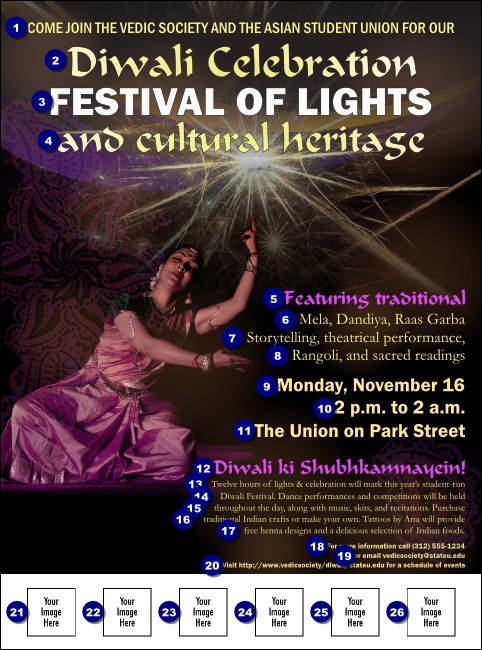 Diwali Logo Flyer