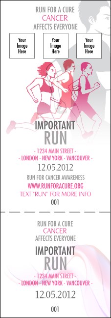 Run for a Cause Pink Event Ticket