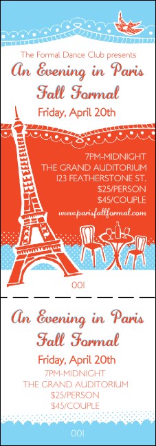 Whimsical Paris General Admission Ticket Product Front