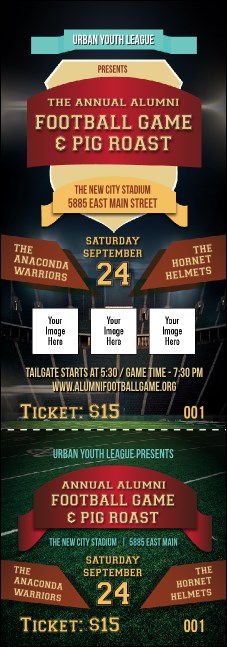 American Football Lights Event Ticket