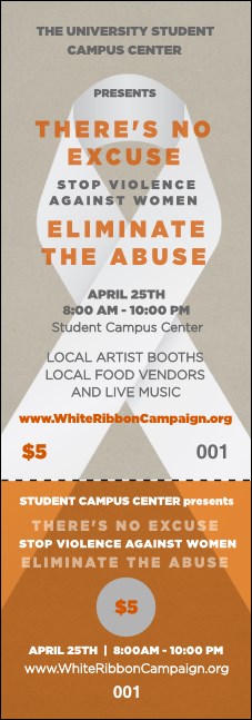 White Ribbon Event Ticket