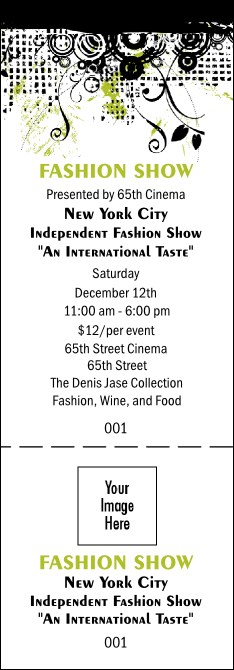 Fashion Show General Admission Ticket