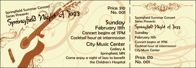 Concert Series Ticket 005