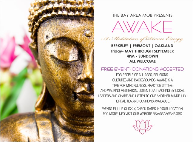 Buddha Statue Invitation