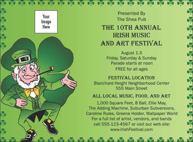 St. Patrick's Day Invitation