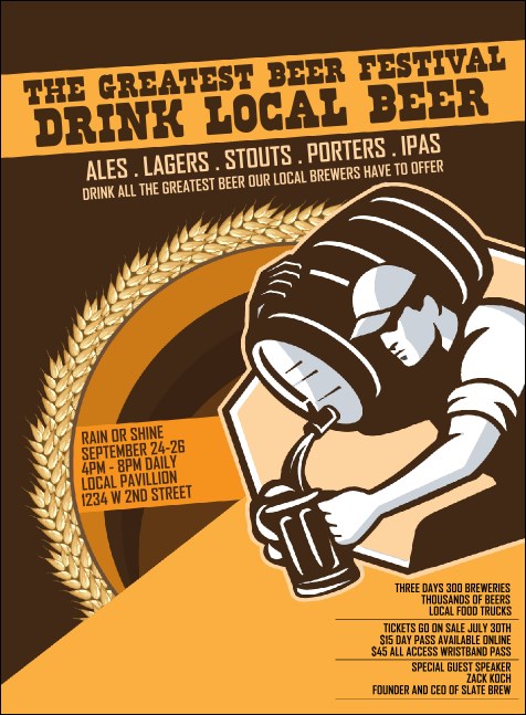 Beer Festival - Artisan Invitation