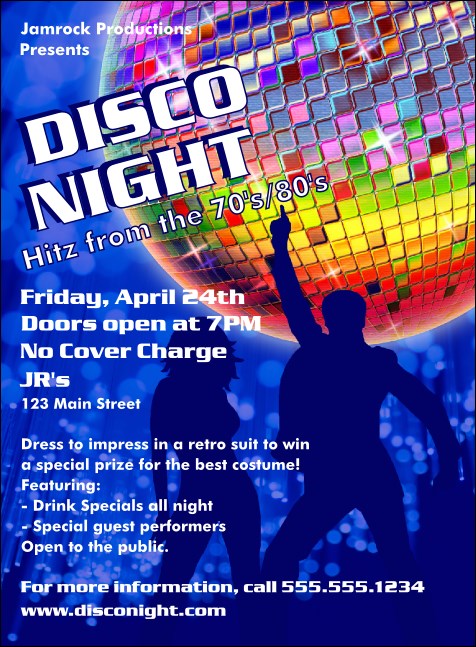 Disco Invitation