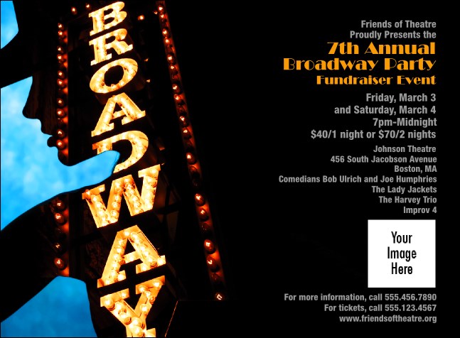 Broadway Invitation