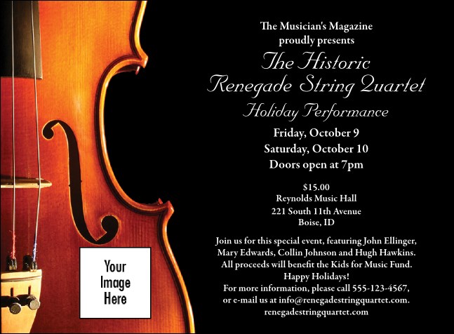 Violin Invitation