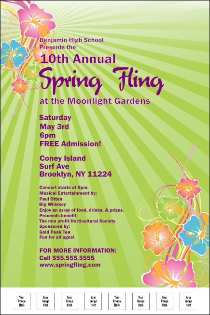 Spring Fling Poster Product Front