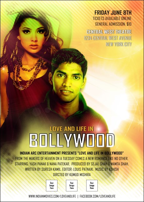 Bollywood Postcard