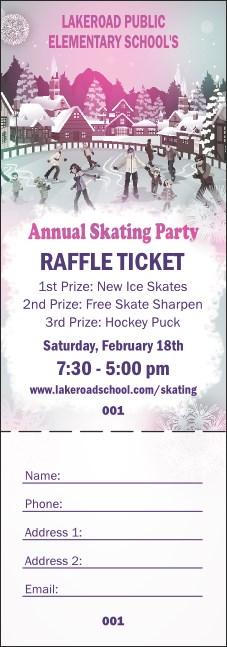 Skating Party Raffle