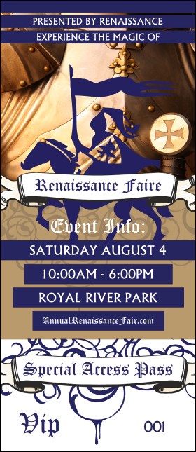 Renaissance Faire Armor VIP Pass