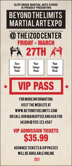 MMA Old School VIP Pass