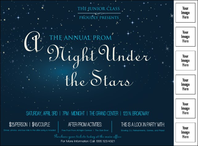 Star Theme Logo Flyer