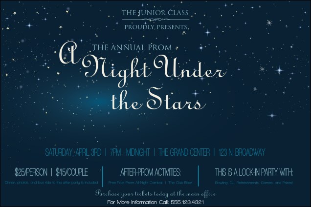 Star Theme Poster