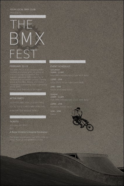 BMX Poster