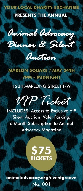 Animal Print VIP Pass