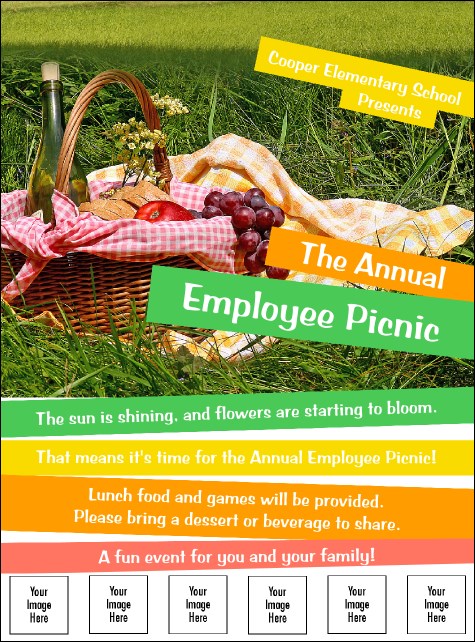 Picnic 2 Logo Flyer Product Front