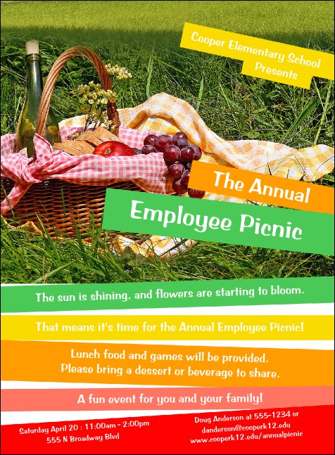 Picnic 2 Invitation