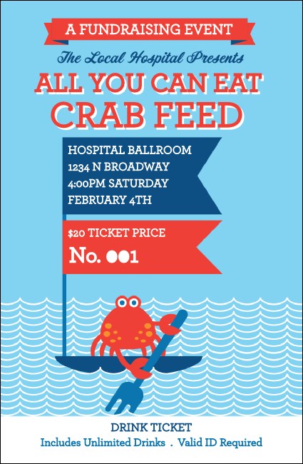 Crab Feed Drink Ticket