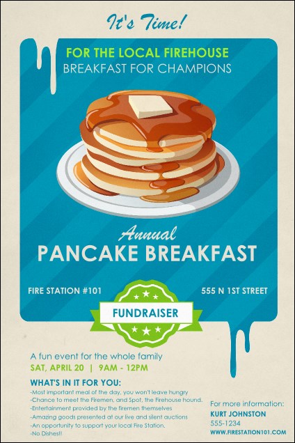 Pancake Stack Poster