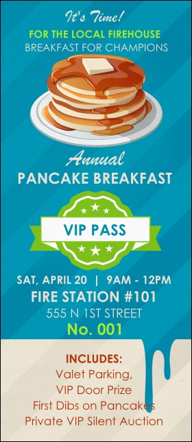 Pancake Stack VIP Pass Product Front