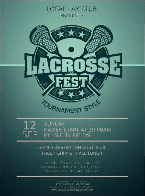 Lacrosse Flyer