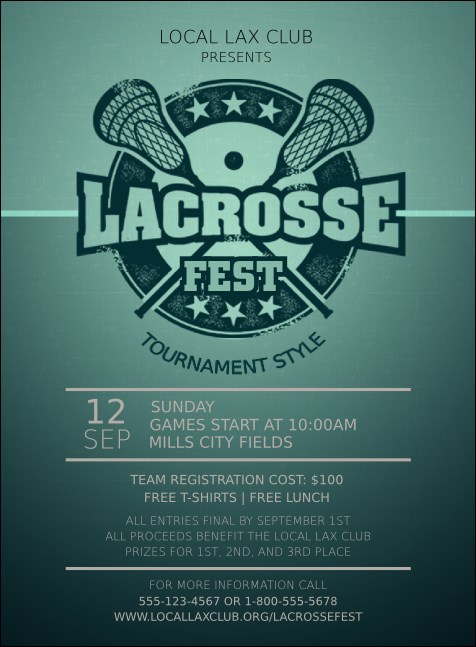 Lacrosse Invitation