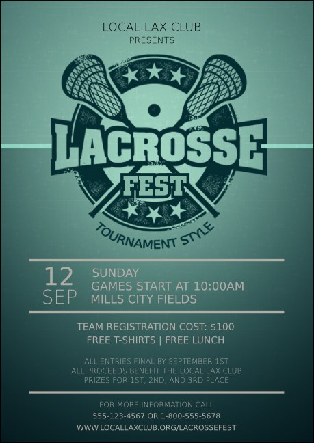 Lacrosse Postcard