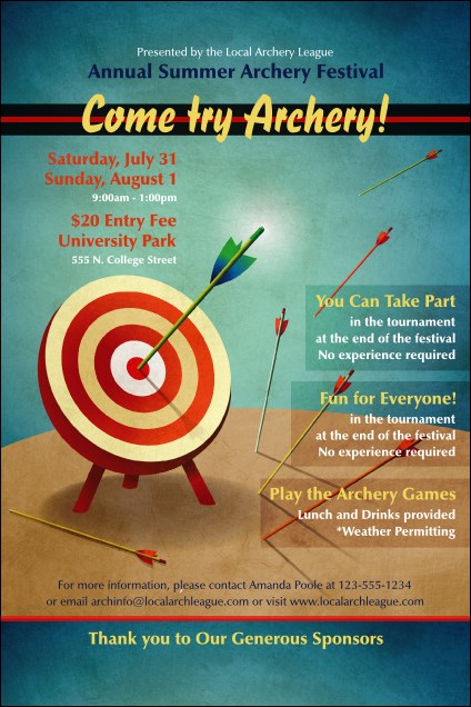 Archery Poster