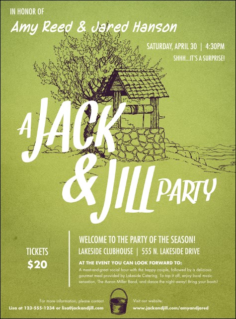 Jack and Jill Flyer Product Front